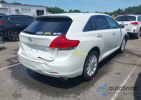 2012 Toyota Venza Xle z USA, uszkodzony, nr VIN 4T3ZA3BBXCU061697